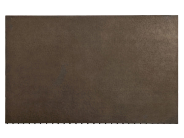 Lexington Tommy Bahama Home Sawgrass Bistro Table - Elegant Coastal Design With Hammered Stainless Steel Top And Storage Drawers Caribbean Sands  570-873