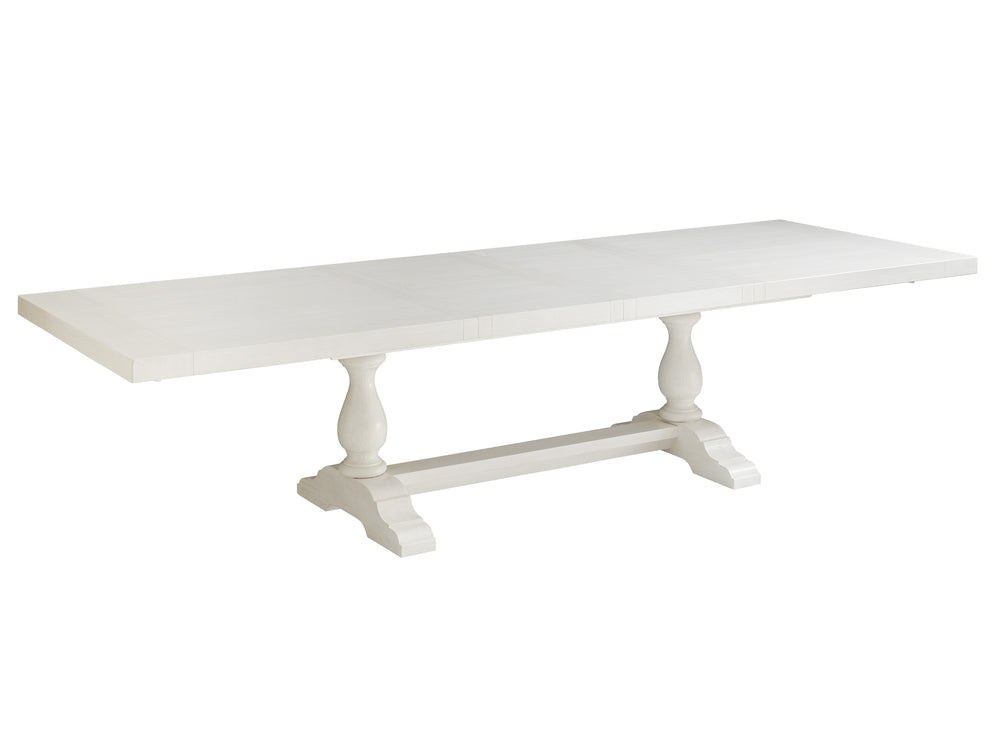 Lexington Tommy Bahama Home Captiva Rectangular Dining Table - Coastal Elegance With Expanding Design For Up To 12 Guests Caribbean Sands  570-877c