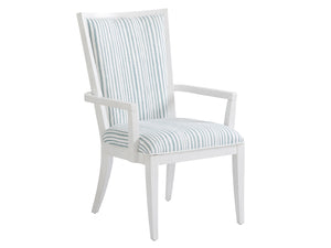 Lexington Tommy Bahama Home Sea Winds Coastal Upholstered Chair - Elegant Design With Stain-resistant Fabric And Natural Textures Caribbean Sands  570-883-41
