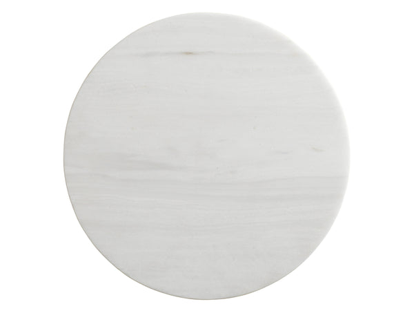 Lexington Tommy Bahama Home Rockville Coastal Martini Table With Aged Pewter Base And White Leathered Santa Cruz Marble Top Caribbean Sands  570-951