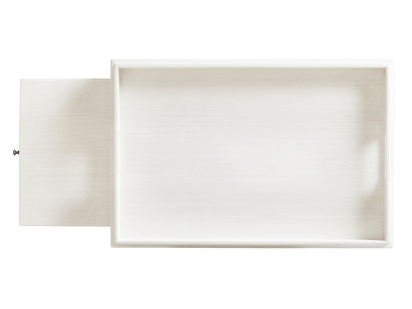 Lexington Tommy Bahama Home Broad River Coastal End Table With Pullout Shelf And Gallery Top - Elegant Mahogany Design Caribbean Sands  570-952