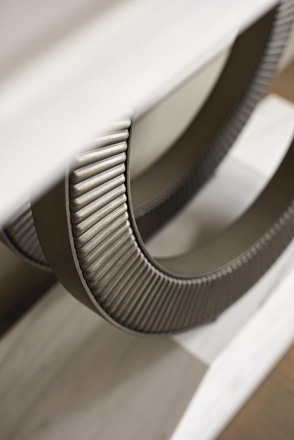 Lexington Tommy Bahama Home Wayfarer Coastal Console Table With Santa Cruz Marble Top And Aged Pewter Accents For Elegance Caribbean Sands  570-966c