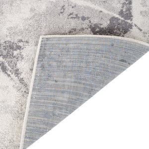 HomeRoots 4' Striped Wool Area Rug in Ivory, Gray & Black – Hand-Woven Artisan Design for Cozy Spaces 9' X 12' 571001