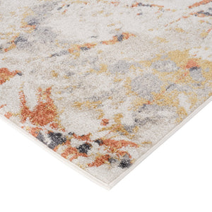 HomeRoots 4' Striped Wool Area Rug in Ivory, Gray & Black – Hand-Woven Artisan Design for Cozy Spaces 7' X 9' 571004