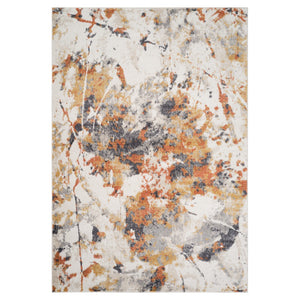 HomeRoots 4' Striped Wool Area Rug in Ivory, Gray & Black – Hand-Woven Artisan Design for Cozy Spaces 8' X 10' 571005