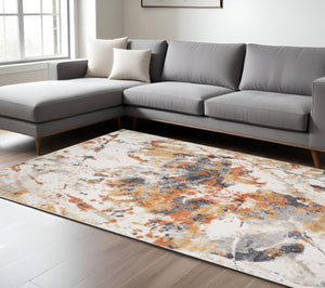 HomeRoots 4' Striped Wool Area Rug in Ivory, Gray & Black – Hand-Woven Artisan Design for Cozy Spaces 9' X 12' 571006