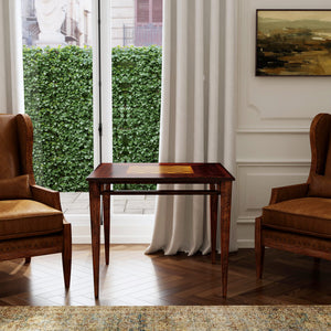 Butler Specialty Daltrey Square Game Table - Elegant Solid Wood Design With Inset Game Board For Timeless Fun Medium Brown Poplar Wood,Maple,Walnut And Cherry Veneers,Mdf 5712011-butler