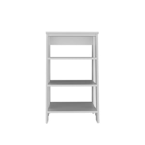 HomeRoots 17" White Freestanding Bathroom Vanity - Compact, Modern Design for Small Spaces & Stylish Storage 571349