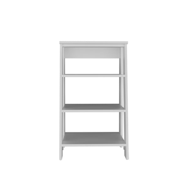 HomeRoots 17" White Freestanding Bathroom Vanity - Compact, Modern Design for Small Spaces & Stylish Storage 571349