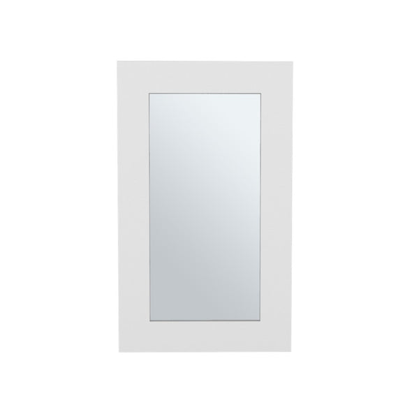 HomeRoots 15" White Wood Floating Bathroom Vanity with Mirror & Medicine Cabinet - Space-Saving Solution! 571355