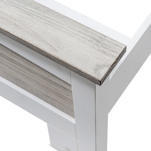 Homeroots Gray Carved Geometric Distressed Solid Wood King Bed Frame For Timeless Elegance And Comfort  Wood 571382