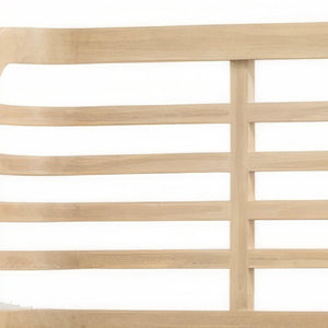 Homeroots Brown Carved Geometric Solid Wood Queen Bed Frame – Luxurious Design For Comfort & Style In Bedrooms  Wood 571397