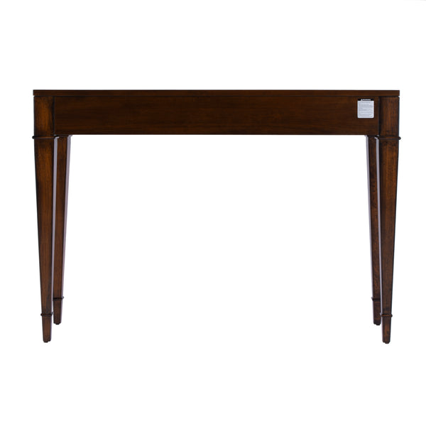 Kai Rectangular Wood 2 Drawer Console Table 5714011 Medium Brown Butler Specialty