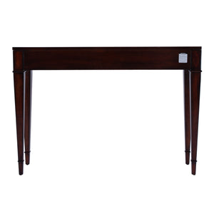 Kai Rectangular Wood 2 Drawer Console Table 5714024 Dark Brown Butler Specialty