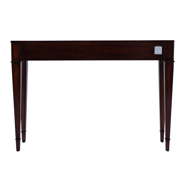 Kai Rectangular Wood 2 Drawer Console Table 5714024 Dark Brown Butler Specialty