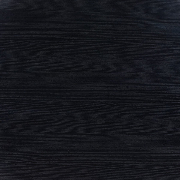 HomeRoots 36" Modern Black Round Dining Table with Steel Pedestal Base - Seats 4, Stylish & Versatile Design 571410