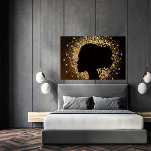 Homeroots Female Silhouette Acrylic Wall Art – Vibrant Fireworks Design To Brighten Up Any Room Decor!  Acrylic 571438