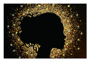 Homeroots Female Silhouette Acrylic Wall Art – Vibrant Fireworks Design To Brighten Up Any Room Decor!  Acrylic 571438