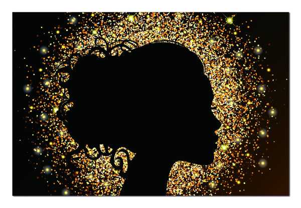 Homeroots Female Silhouette Acrylic Wall Art – Vibrant Fireworks Design To Brighten Up Any Room Decor!  Acrylic 571438