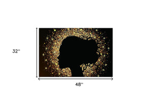 Homeroots Female Silhouette Acrylic Wall Art – Vibrant Fireworks Design To Brighten Up Any Room Decor!  Acrylic 571438
