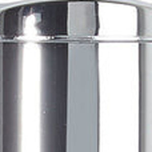 Homeroots Silver Heavy Duty Plastic Three Chamber Wall Mount Soap Dispenser For Stylish, Clutter-free Spaces  Plastic 571492