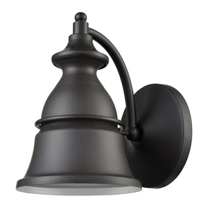 Langhorn 9'' High 1-Light Outdoor Sconce - Oil Rubbed Bronze 57150/1 Elk Lighting