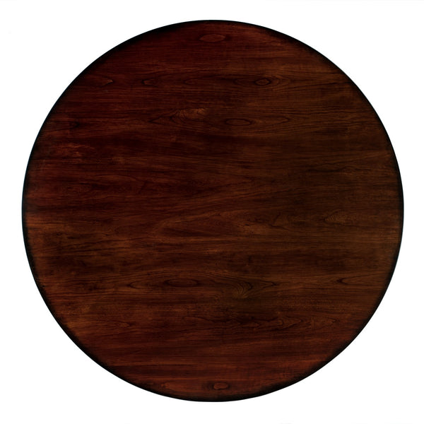 Butler Specialty Evie Round Wood Pedestal Dining Table - Timeless Elegance For Family Gatherings And Chic Interiors Medium Brown Poplar Wood,Cherry Veneer,Resin,Mdf 5716011-butler