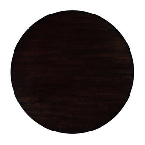 Butler Specialty Evie Round Wood Pedestal Dining Table - Timeless Elegance For Family Gatherings And Chic Interiors Dark Brown Poplar Wood,Cherry Veneer,Resin,Mdf 5716024-butler