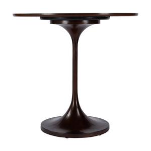 Butler Specialty Francis 30" Round Pedestal Game Table - Elegant Wood Inlay For Chess And Checkers In Any Living Room Dark Brown Poplar Wood,Cherry,Maple And Walnut Veneers,Mdf,Resin 5717024-butler