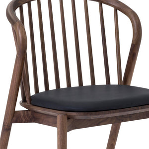 Homeroots Five Piece Black Oval Dining Set With Four Chairs  Wood 571706