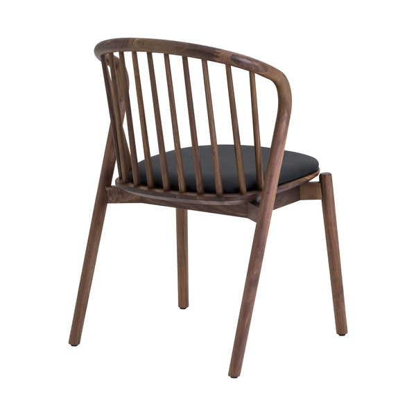 Homeroots Six Piece Brown And Black Oval Dining Set With Four Chairs And Sideboard  Wood 571713