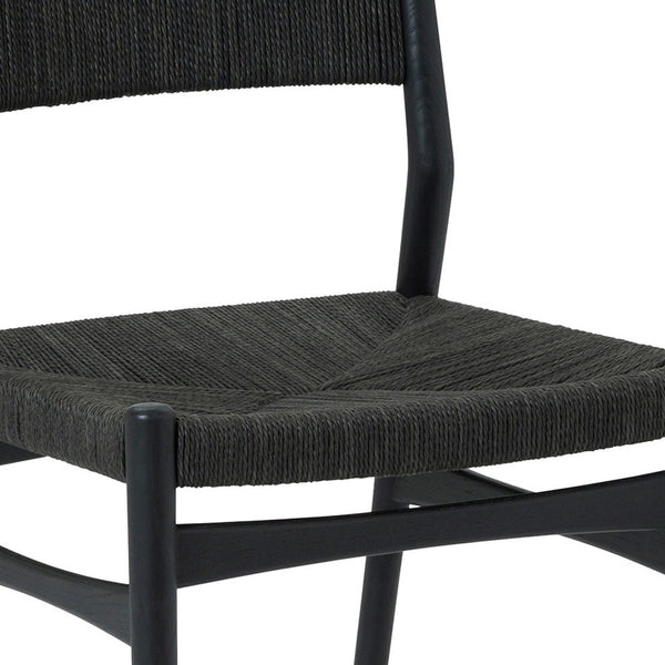 Homeroots Five Piece Brown And Black Oval Dining Set With Four Chairs  Wood 571721