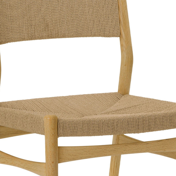 Homeroots Five Piece Oak Oval Dining Set With Four Chairs  Wood 571723