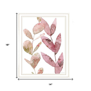 HomeRoots Set of Two Meadow Flora Botanical Prints in White Frames - Elegant Nature-Inspired Wall Art Decor 571905