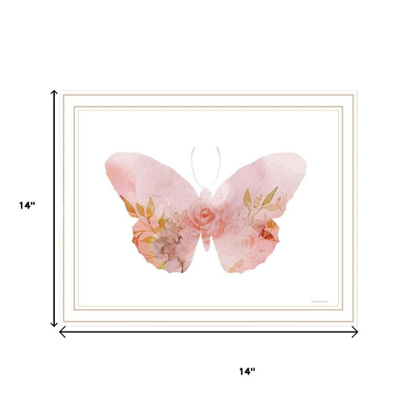 HomeRoots Set of Two Meadow Flora Framed Wall Art Prints - Elegant Botanical Decor for Home & Office Spaces 571906