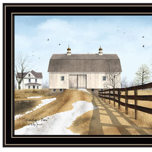 HomeRoots Set of Two Grandpa's Barn Framed Wall Art Prints - Rustic Charm for Modern Home Decor Style 571910