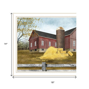 HomeRoots Set of Two Framed Autumn Farm Life Prints - Rustic Wall Art for Cozy Farmhouse Home Decor 571916