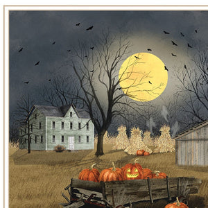 HomeRoots Set of Two Framed Halloween Country Wall Art Prints - Cozy Seasonal Décor for Your Home 571918