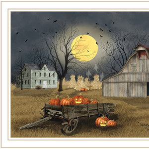 HomeRoots Set of Two Framed Halloween Country Wall Art Prints - Cozy Seasonal Décor for Your Home 571918