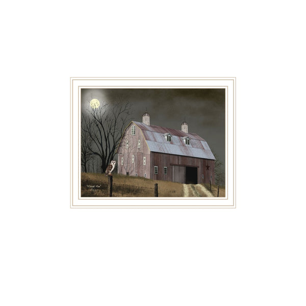 HomeRoots Set of Two Autumn Moonlit Nights Wall Art - Elegant Framed Decor for Living Room & Bedroom Spaces 571920