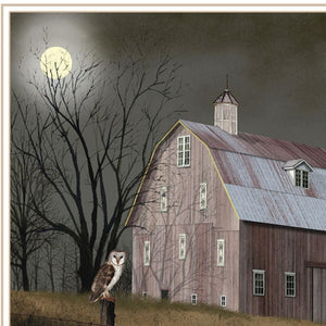 HomeRoots Set of Two Autumn Moonlit Nights Wall Art - Elegant Framed Decor for Living Room & Bedroom Spaces 571920