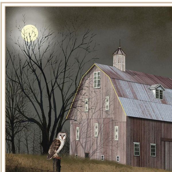 HomeRoots Set of Two Autumn Moonlit Nights Wall Art - Elegant Framed Decor for Living Room & Bedroom Spaces 571920