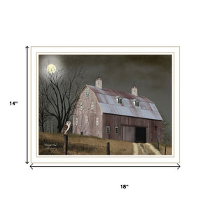 HomeRoots Set of Two Autumn Moonlit Nights Wall Art - Elegant Framed Decor for Living Room & Bedroom Spaces 571920