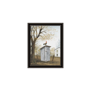 HomeRoots Set of Two Country Living Black Framed Wall Art Prints - Rustic Charm with Modern Elegance 571929