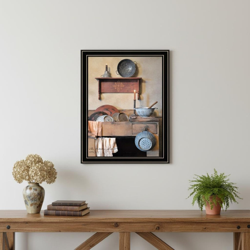 HomeRoots Set of Two Chic Home Sweet Home Black Framed Wall Art Prints for Modern Decor & Warm Touch 571931
