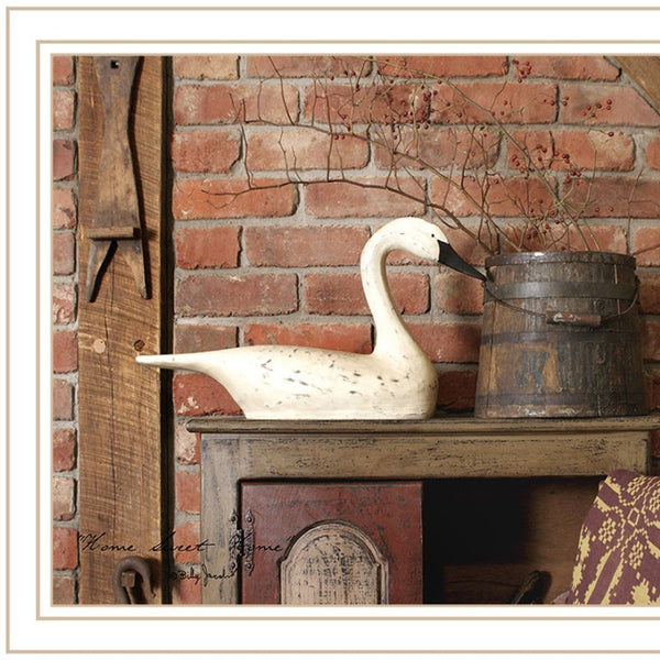 HomeRoots Set of Two Elegant "Home Sweet Home" Framed Wall Art Prints for Timeless Home Décor Charm 571932