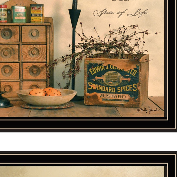 HomeRoots Set of Two Stylish Friendship Wall Art in Black Frames - Perfect for Home Decor & Personal Touch 571935