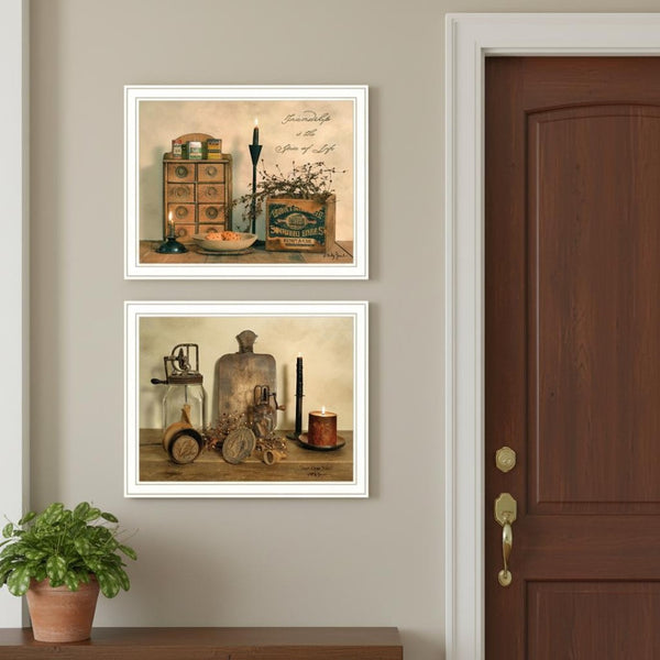 HomeRoots Set of Two Friendship Wall Art Prints - Modern Framed Decor for Living Rooms & Offices 571936