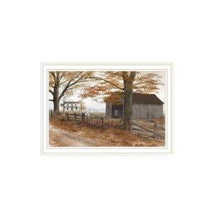 HomeRoots Set of Two Framed Rustic Country Road Wall Art Prints - Timeless Décor for Any Room Style 571937