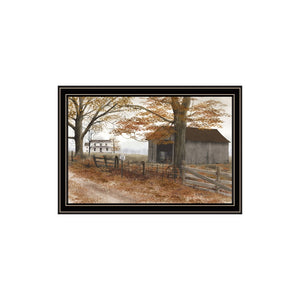 HomeRoots Set of Two Framed Country Road Wall Art Prints - Timeless Charm for Home Décor & Easy Hanging 571938